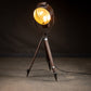 Industrial Tripod Spot Light DDR Rust